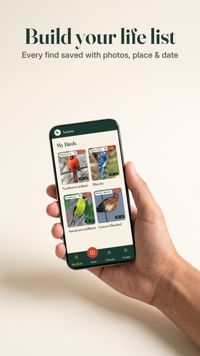 Aviarist — build your life list